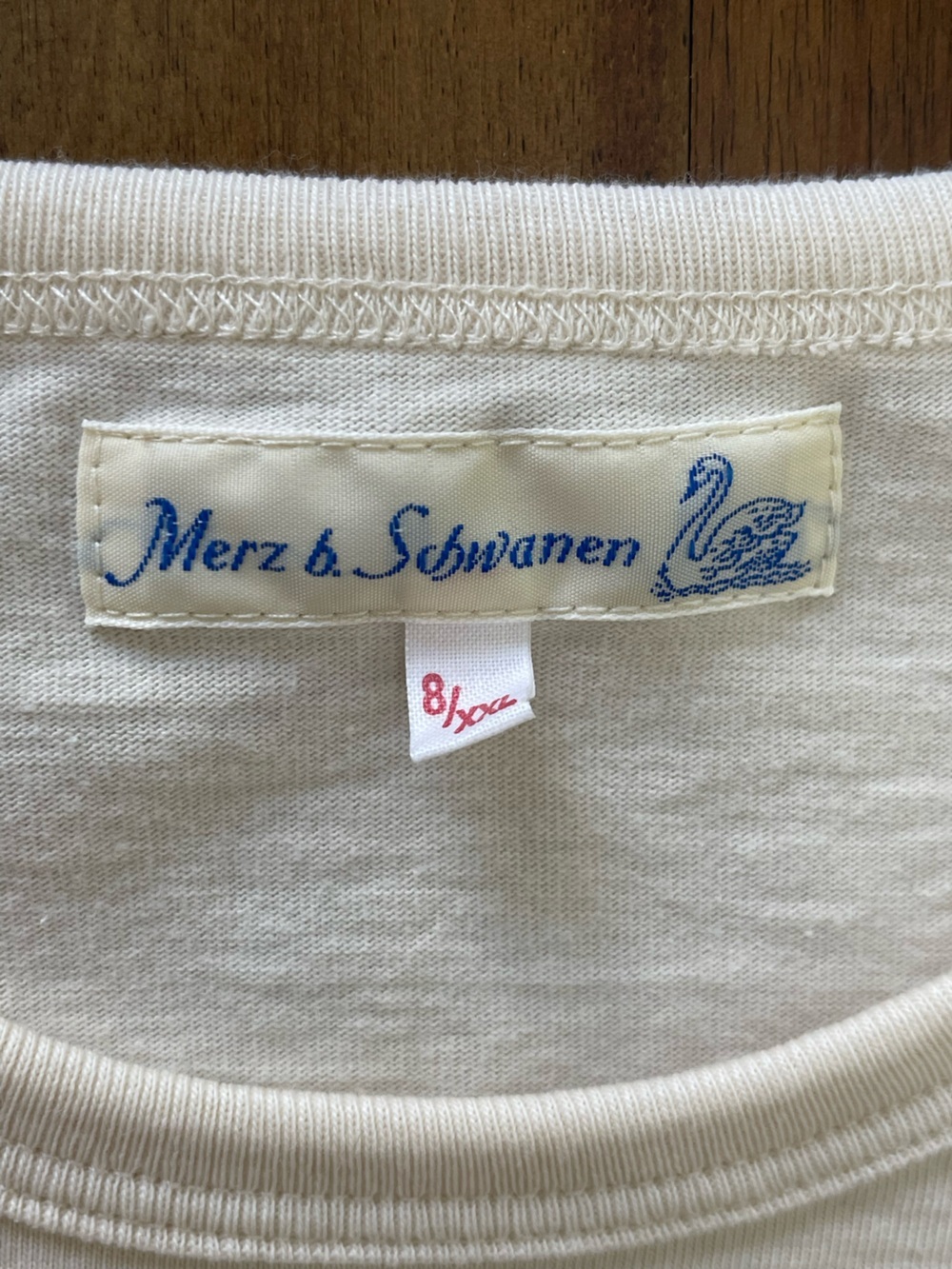 Merz b Schwanen 215 Loopwheeled Classic Fit T-Shirt nature the bear 8/XXL - Picture 9 of 12